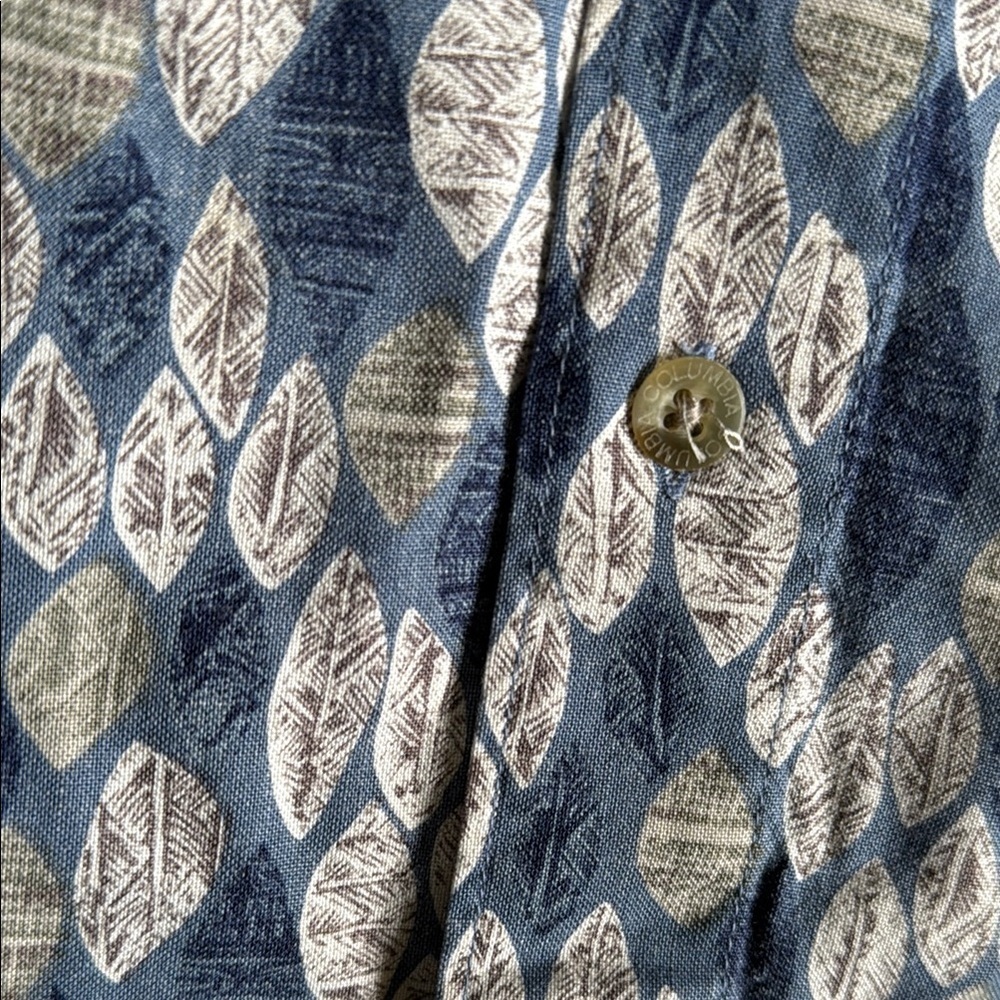 Columbia men’s button up short sleeve shirt size XL (F) - Picture 4 of 7